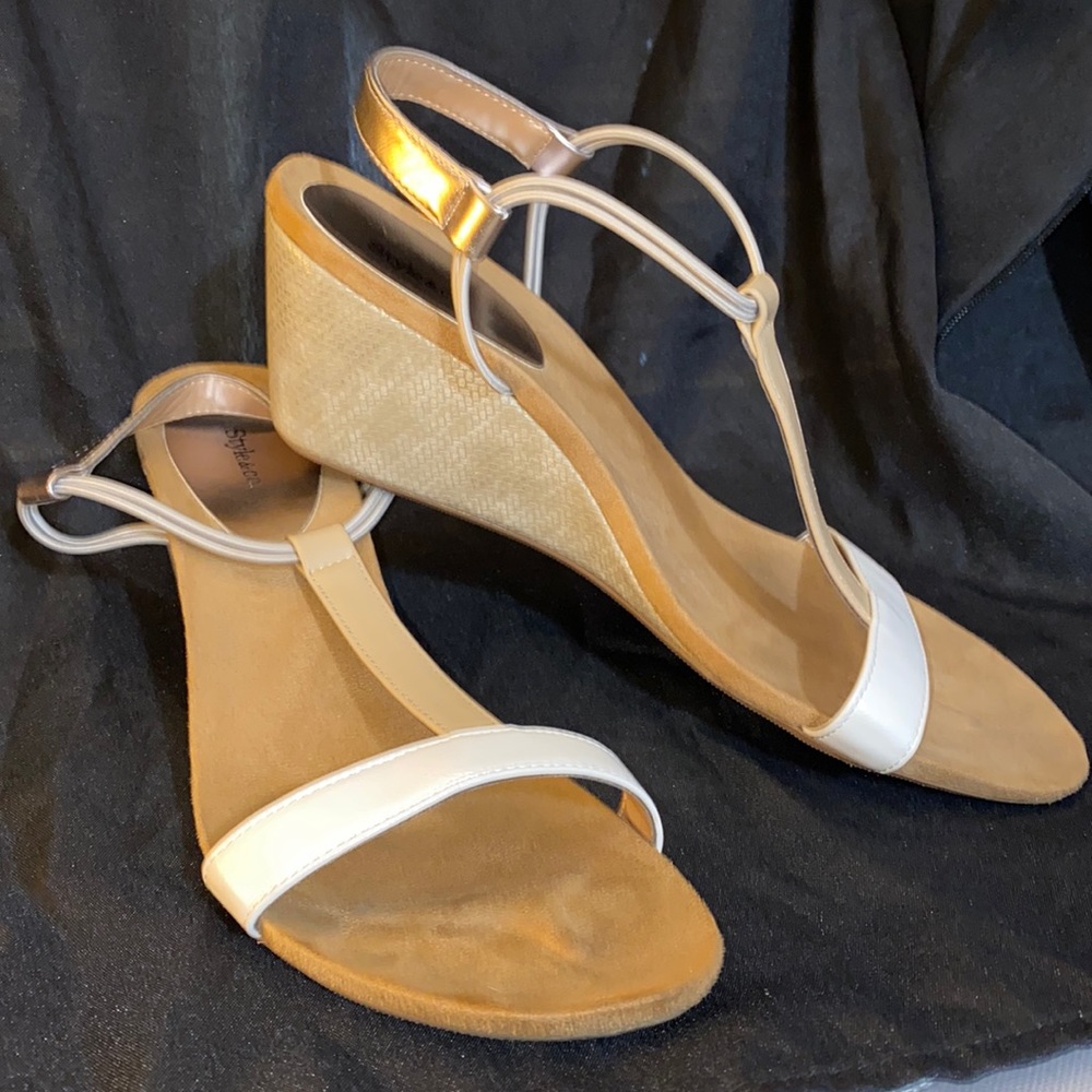 Summer Wedge Sandal 10M - Picture 1 of 8